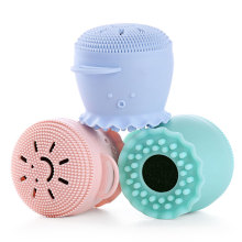 Mini Kean Eco Friendly Manual Massage Exfoliating Cleansing Silicone Face Brush For Face